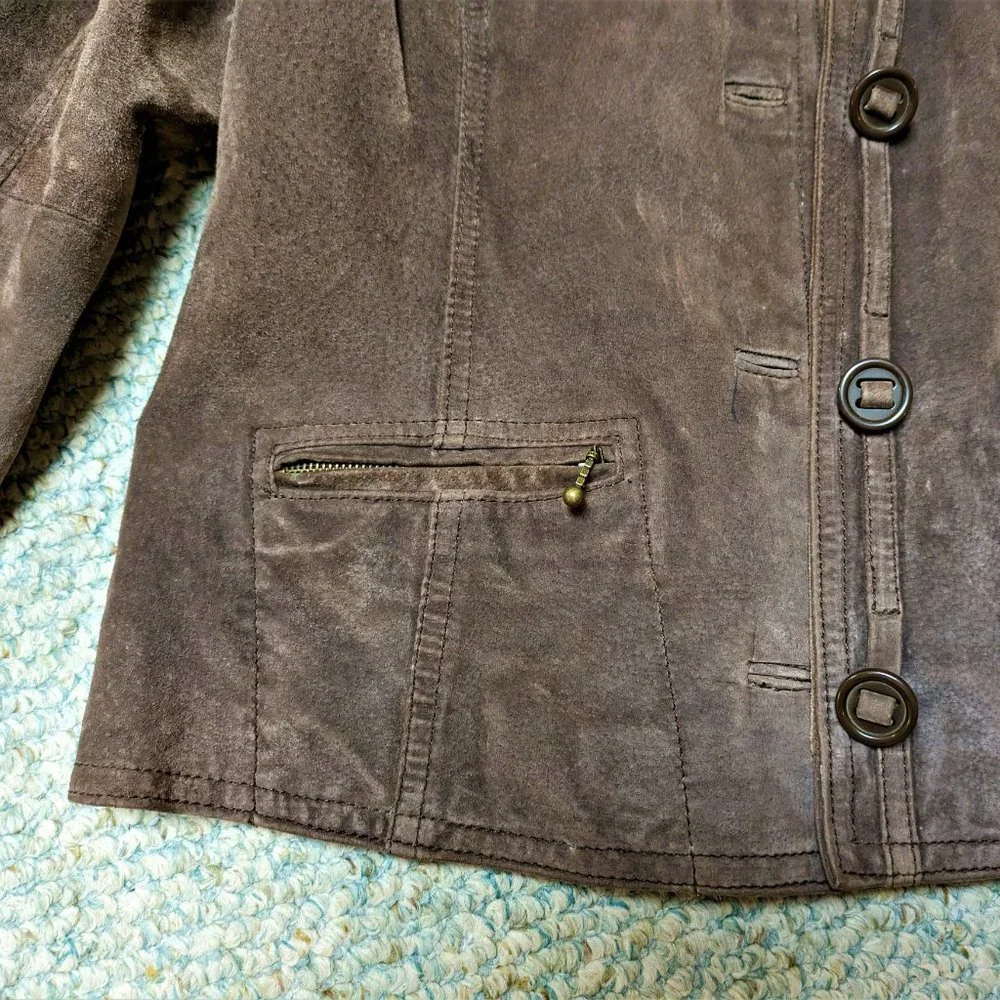 Suede jacket - Picture 3 of 6